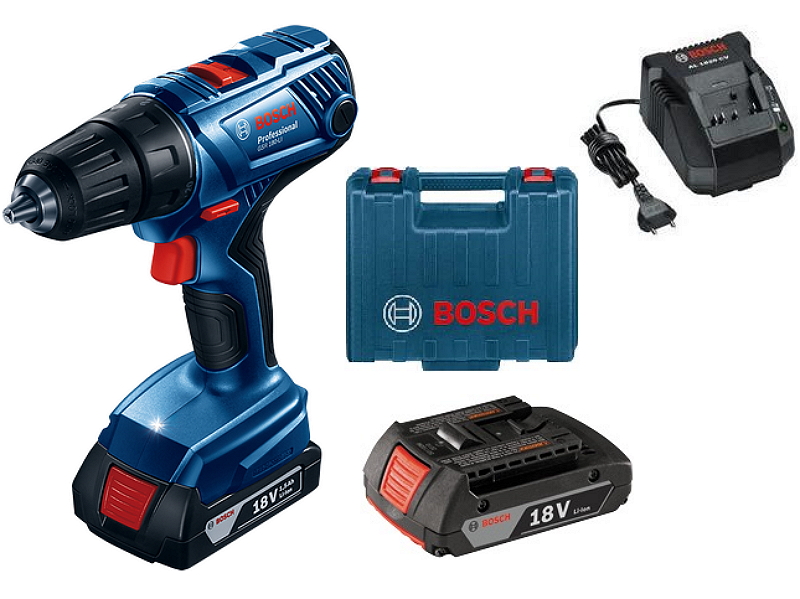 18V Máy khoan vặn vít dùng pin Bosch GSR 180 LI